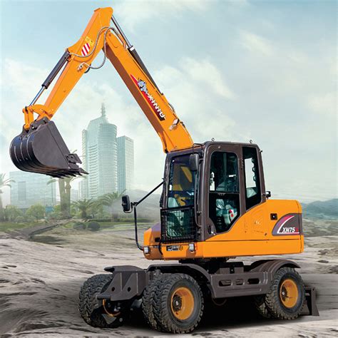 rhinoceros wheel crawler excavators